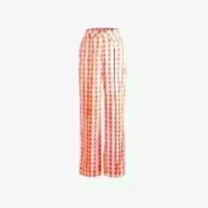 Call Me Lipa Check Straight Leg Trousers  by Cider size med/8